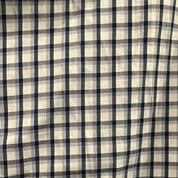 Bonobos Men's Black and White Checkered Shirt size 15 slim fit 33 - Picture 3 of 4